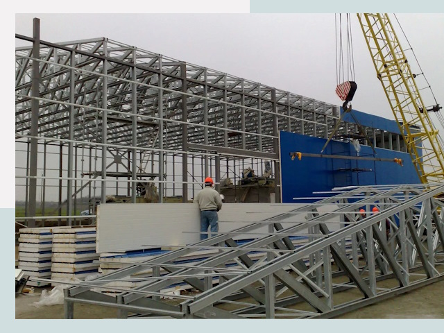 Строительство заводов в Химках