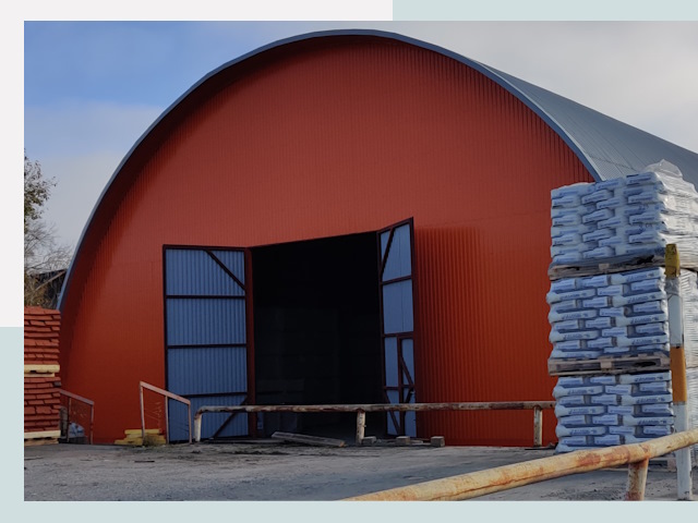 Полукруглые ангары по цене от 622 руб. в Химки