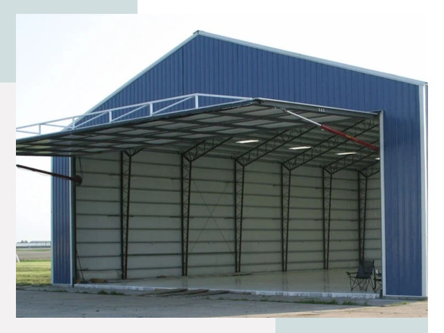 Прямо стенные ангары в Химках