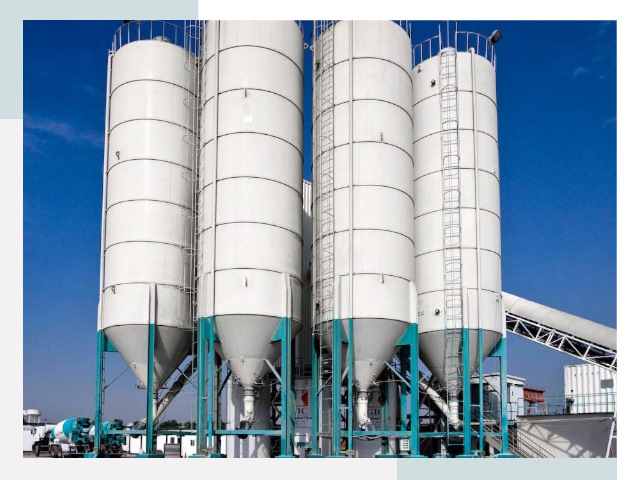 Строительство цементных силосов в Химках