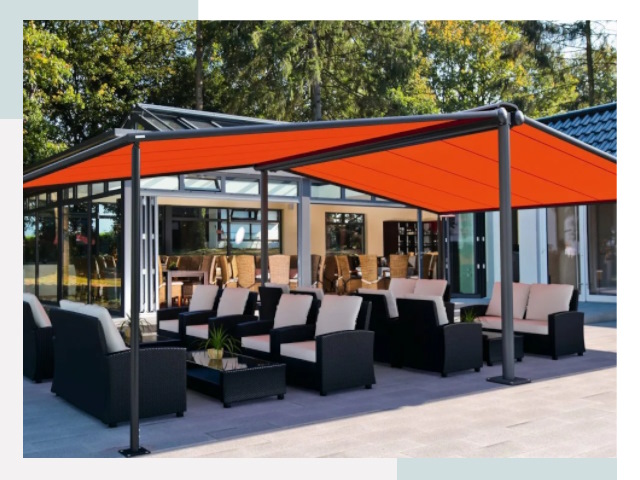 Навесы для кафе и ресторанов в Химках