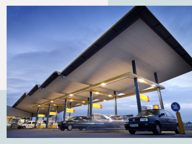 Навесы для АЗС в Химки от 622 руб. - Защита и комфорт