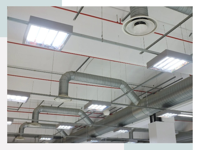 Вентиляция ангаров в Химках