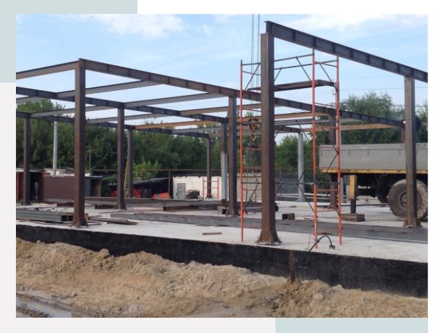 Фундамент для ангаров в Химках