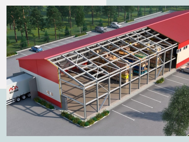 Проектирование ангаров в Химках от 622 руб.