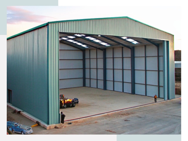 Строительство ангаров в Химках